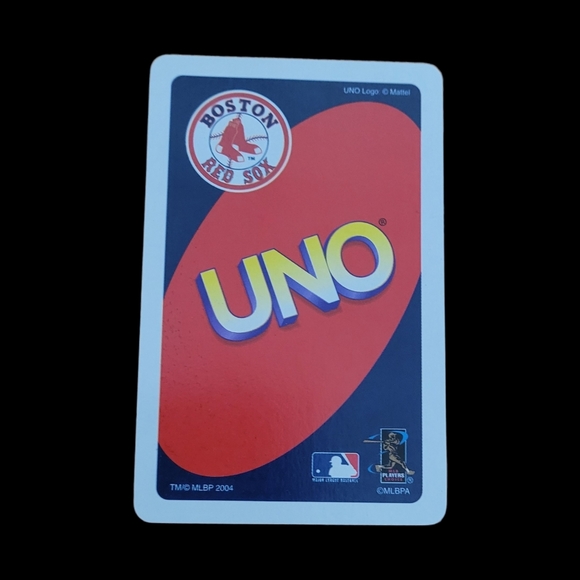 UNO Boston Red Sox Special Edition Card Game - Picture 4 of 14